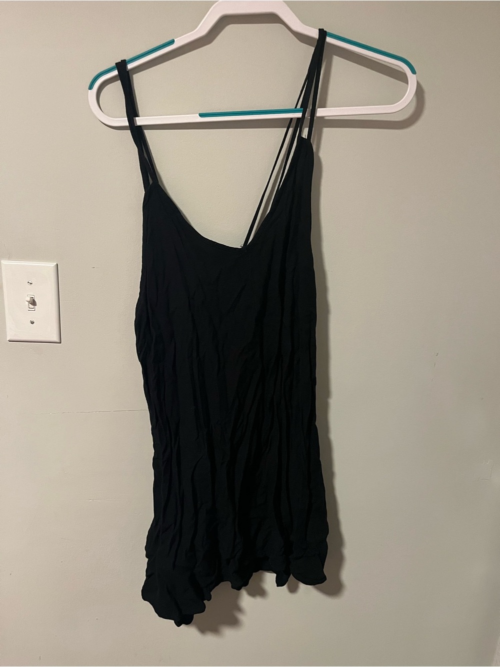 Brandy Melville Black Double-Strap Camisole